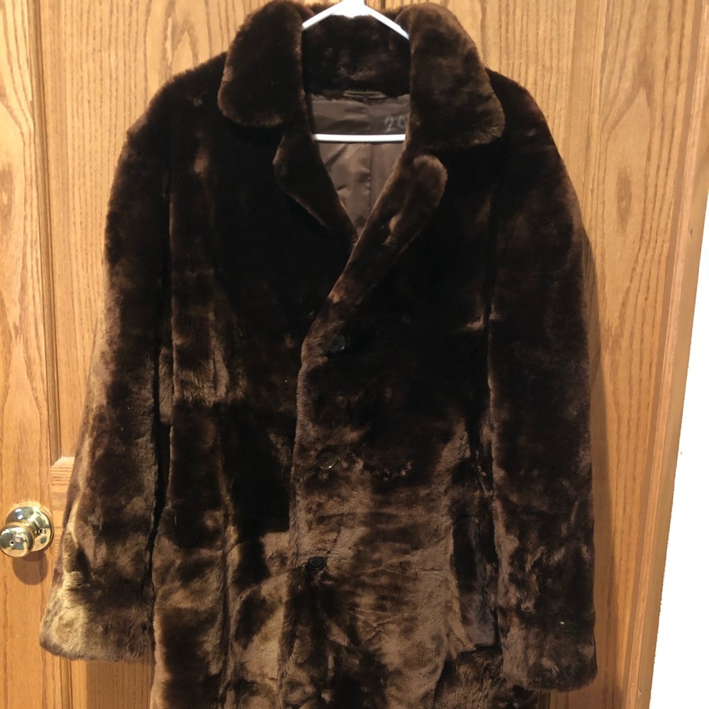 Vintage Virany Beautiful Brown Fur Winter Coat